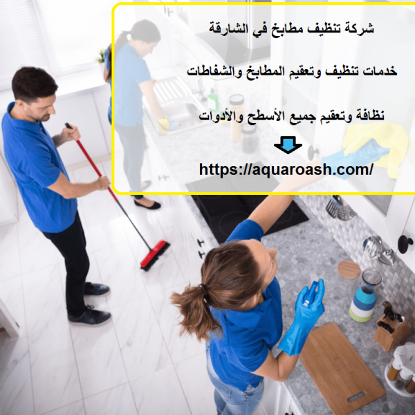 شركة تنظيف مطابخ في الشارقة