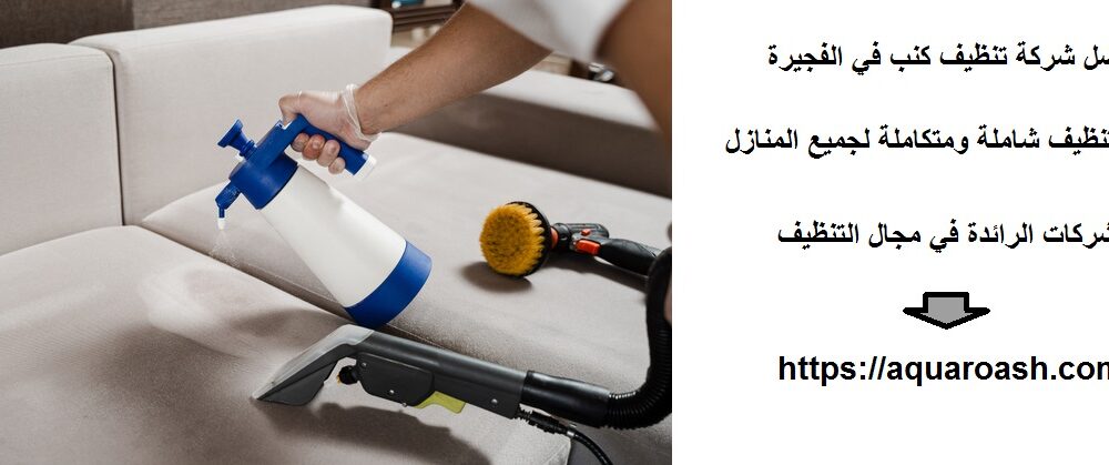 افضل شركة تنظيف كنب في الفجيرة