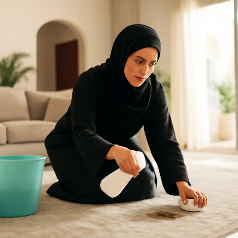 حلول تنظيف بقع صعبة 24 ساعة في دبي: استعادة رونق المساحات