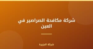 شركة مكافحة الصراصير في العين |0565811302| رش مبيدات