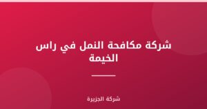 شركة مكافحة النمل في راس الخيمة |0565811302